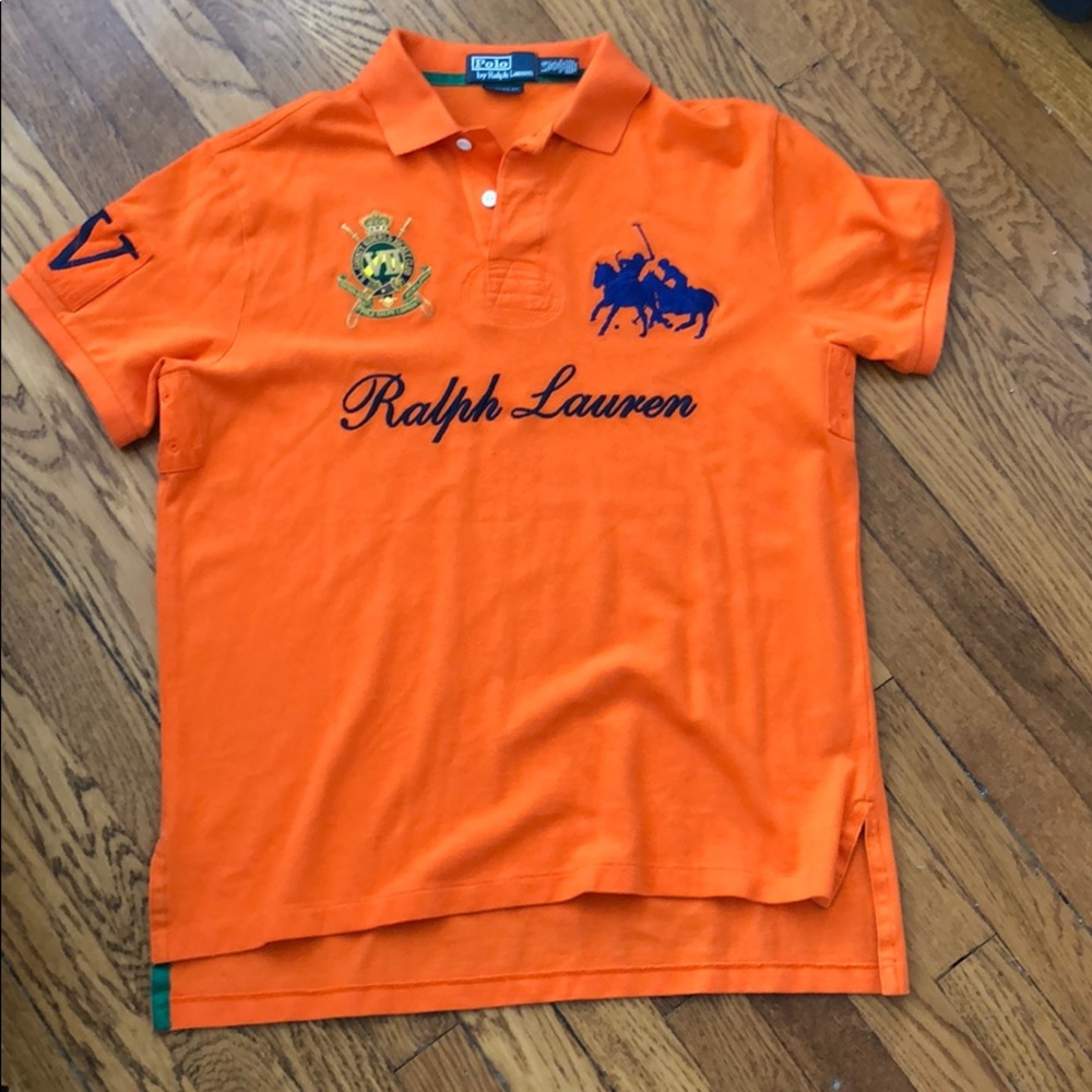 Orange Ralph Lauren Polo
